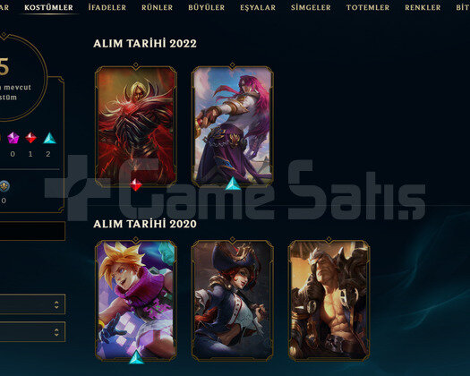 TR Unranked | 5 Kostüm - 24 Hero | Ranked Ready