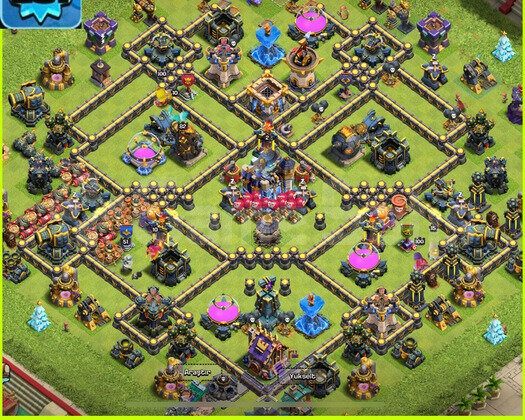 +3551 KS YILDIZI!! MAX EKİPMAN!! TH18 HESAP