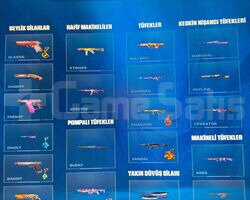 FULL SKİN SETLER YÜCELİK HESAP