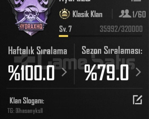 7 SV KLAN HIZLI TESLİMAT