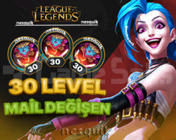 +30 LEVEL + UNRANKED + MAİL DEĞİŞEN + HESAPLAR!