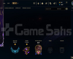 Lol hesabım bıraktığım için satıyorum