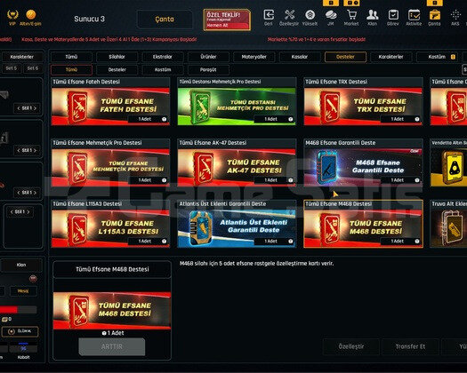 42K Materyalli 50 Seviye Zula Hesabı