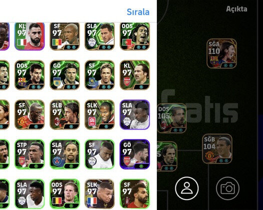 KG 3277 6 BOMBACI+MESSİ+ZLATAN+CRUYF+GULLİT