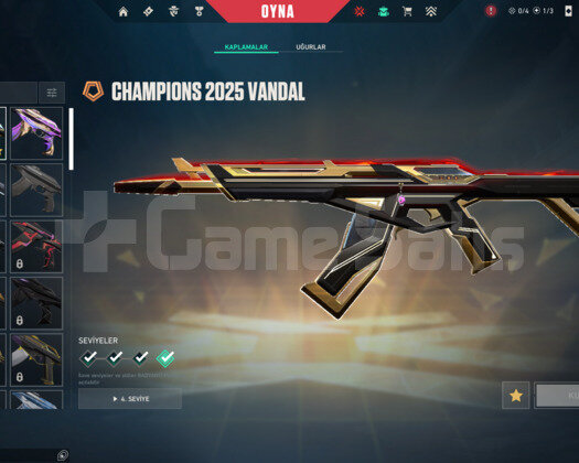 TR, Champ 25 Bıçak + Vandal, 365 Değerli Kaplama