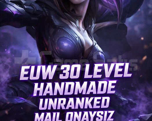 EUW 30 LEVEL UNRANKED HANDMADE ACC