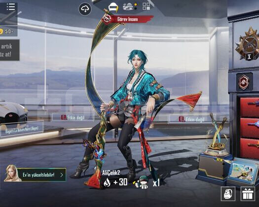 4 TANE FULL M416 - 4LVL XSUİT -  BUGATTİLİ SAYAÇLI