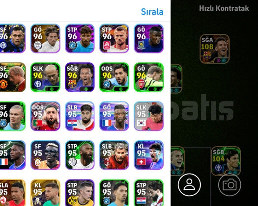3210 bombacı son ve 108 Messi tek bağ