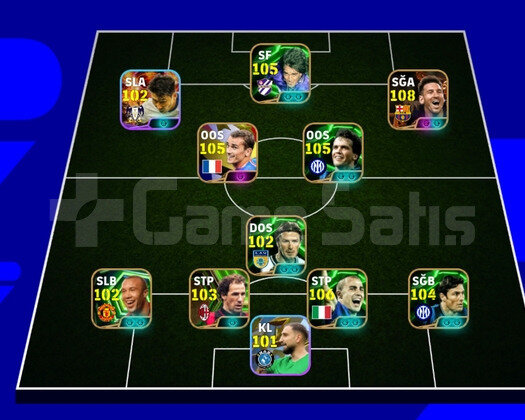 3210 bombacı son ve 108 Messi tek bağ