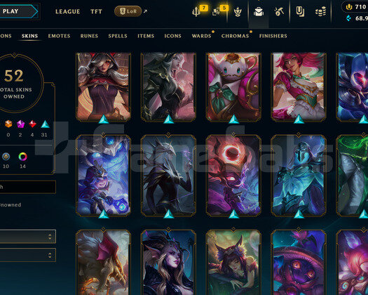 EUW 161 LEVEL | 52 KOSTÜM - 68K MÖ | HANDMADE