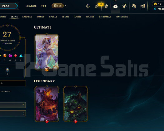 TR UNRANKED | 27 KOSTÜM - 85 HERO | DERECELİ HAZIR