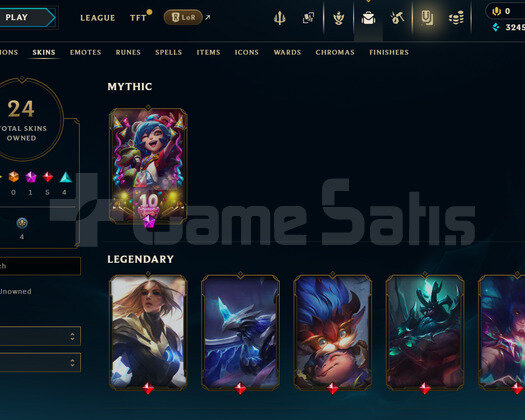EUW 121 LEVEL | 24 KOSTÜM - 64 HERO | HANDMADE