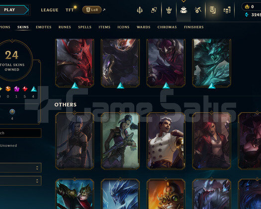EUW 121 LEVEL | 24 KOSTÜM - 64 HERO | HANDMADE