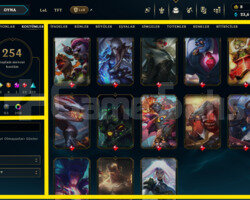 418 LEVEL/ 254 SKIN / FULL HERO / +MAIL / FIRSAT!