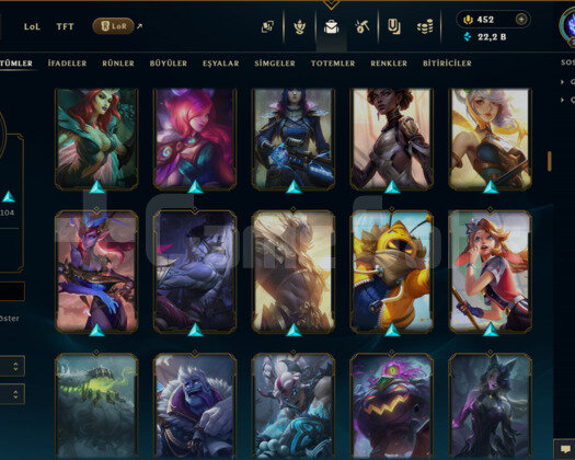 EUW / 293 LEVEL / 199 SKİN /+MAİL /+BOL PRESTİJ