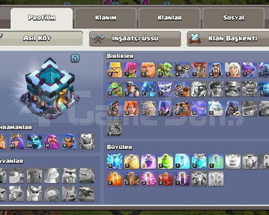 Clash of clans satılık hesap