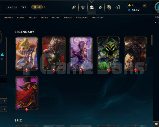 EUW | 98 SKİN | PLATİN 3