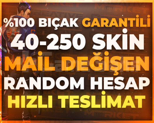 VALO | 40-250 SKİN MAİL DEĞİŞEN KALİTELİ STOK