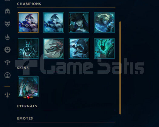 EUW S15 Plat | 5 Kostüm - 27K Mö | LoL Hesap