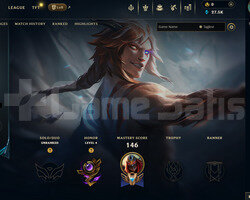 EUW S15 Plat | 5 Kostüm - 27K Mö | LoL Hesap
