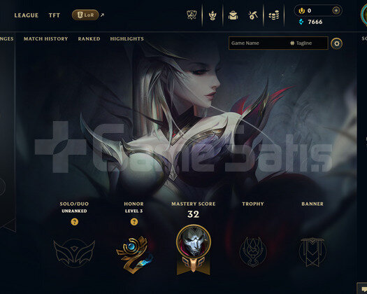 EUW Unranked | 2 Kostüm - 26 Hero | LoL Hesap