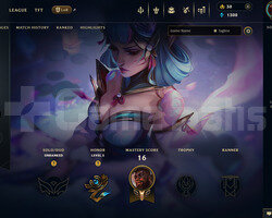 EUW Unranked | 3 Kostüm - 29 Hero | LoL Hesap