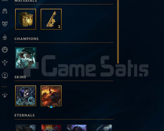 EUW Unranked | 6 Kostüm - 31 Hero | LoL Hesap