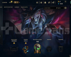 EUW Unranked | 4 Kostüm - 26 Hero | LoL Hesap