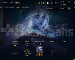 EUW Unranked | 5 Kostüm - 41 Hero | LoL Hesap