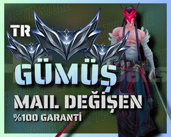 TR / GÜMÜŞ - HESAP + HANDMADE + MAİL DEĞİŞEN
