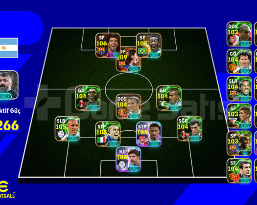 eFootball Mobile 26 Sahibinden Emek Hesabı