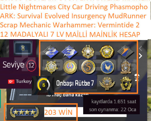 Scrap Mechanic Warhammer Vermintide 2 10.000 TL S