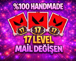 TR / 17 LEVEL - MAİL DEĞİŞEN - FISTIK HESAP !!