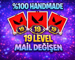 TR / 19 LEVEL - MAİL DEĞİŞEN - FISTIK HESAP !!