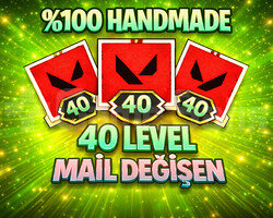 TR / 40 LEVEL - MAİL DEĞİŞEN - FISTIK HESAP !!