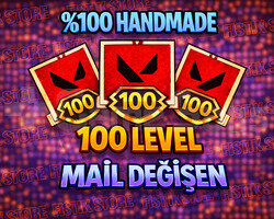 TR / 100 LEVEL - MAİL DEĞİŞEN - FISTIK HESAP !!