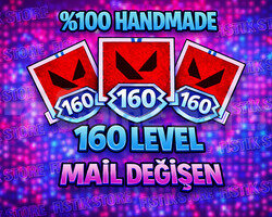 TR / 160 LEVEL - MAİL DEĞİŞEN - FISTIK HESAP !!