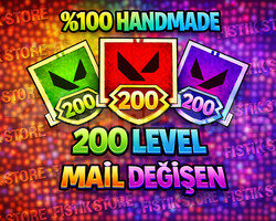 TR / 200 LEVEL - MAİL DEĞİŞEN - FISTIK HESAP !!