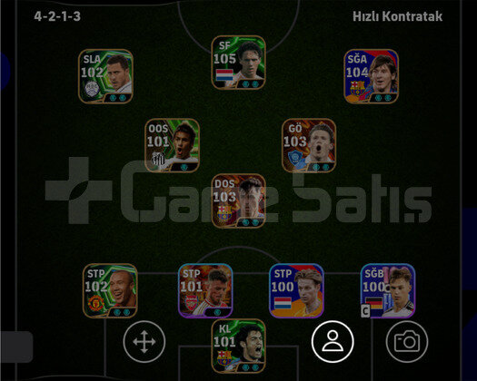 Uygun efootball hesabı mükemel hesap