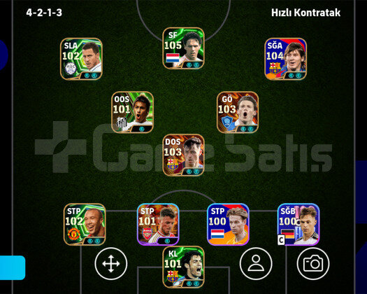 Uygun efootball hesabı mükemel hesap