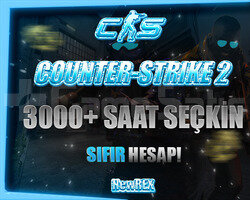 3000+ SAAT / FACEİT / PRİME HESAP / TR MAĞAZA