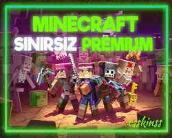Minecraft Sınırsız Premium + Garanti