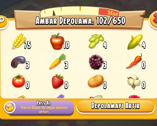 42 Level 1050 Ağıllı 650 Ambarlı Hayday HESAP
