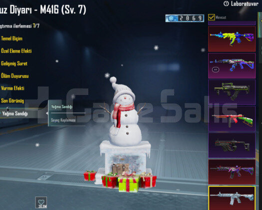 3 M416 MAXX SİLAHLAR FENA 4 MUMYA FULL+FULL HESAP