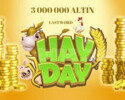 Hayday 3 000 000 Altın +40 lvl