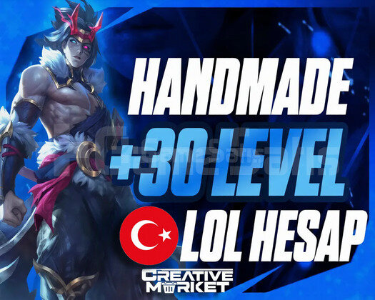 LOL | TR UNRANKED +30 LEVEL | BAN YEMEYEN HANDMADE