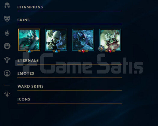 EUW Unranked | 4 Kostüm - 24 Hero | LoL Hesap