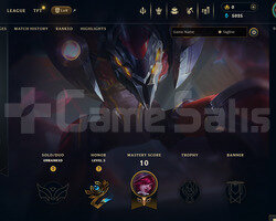 EUW Unranked | 4 Kostüm - 24 Hero | LoL Hesap