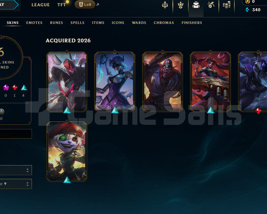EUW Unranked | 2 Kostüm - 29 Hero | LoL Hesap