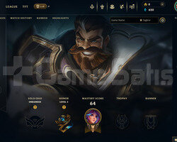 EUW Unranked | 11 Kostüm - 52 Hero | LoL Hesap